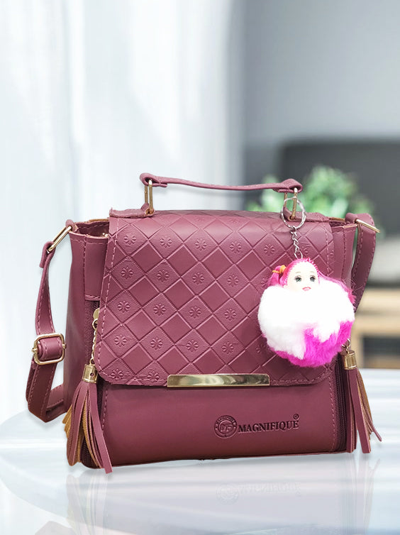 Magnifique Stylish Embossed Sling Bag for Women