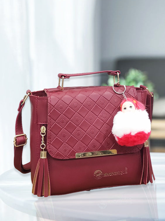 Magnifique Stylish Embossed Sling Bag for Women