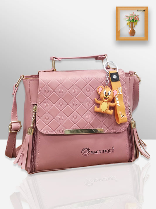 Stylish women sling bags in various colors and designs which can also be used as hand bag, perfect for everyday use and special occasions