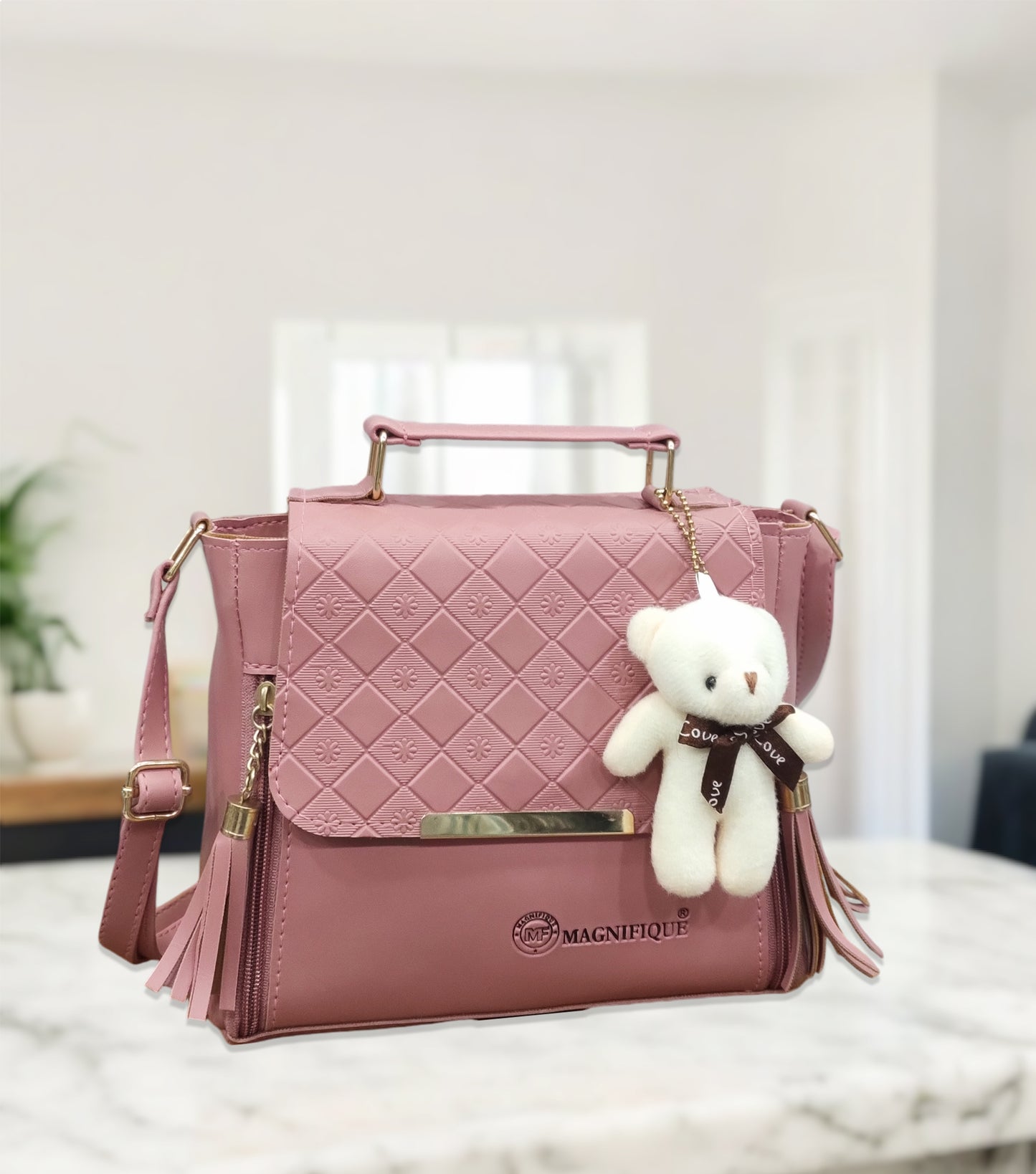 Stylish women sling bags in various colors and designs which can also be used as hand bag, perfect for everyday use and special occasions