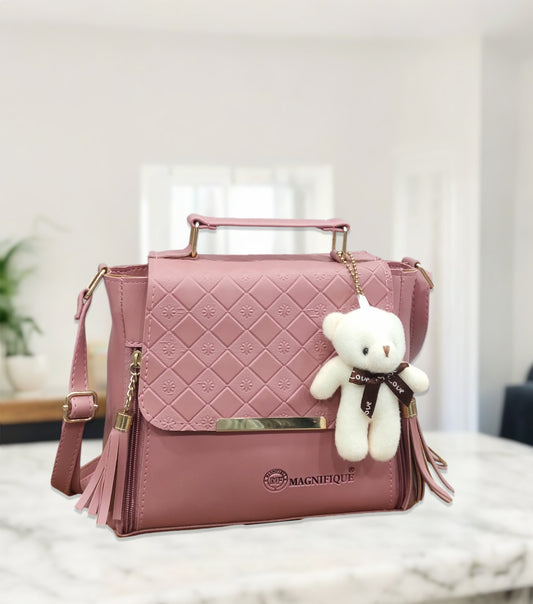 Stylish women sling bags in various colors and designs which can also be used as hand bag, perfect for everyday use and special occasions